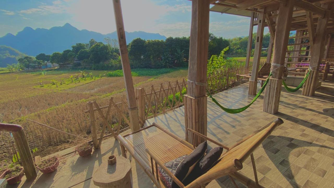 Meadow Mai Chau Homestay Exteriör bild