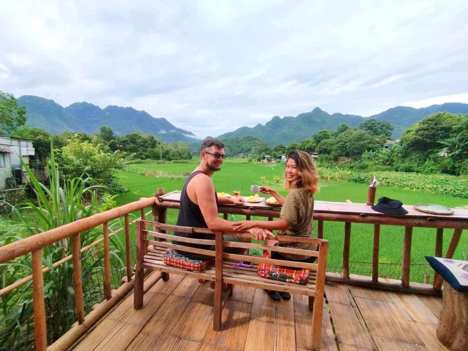 Meadow Mai Chau Homestay Exteriör bild