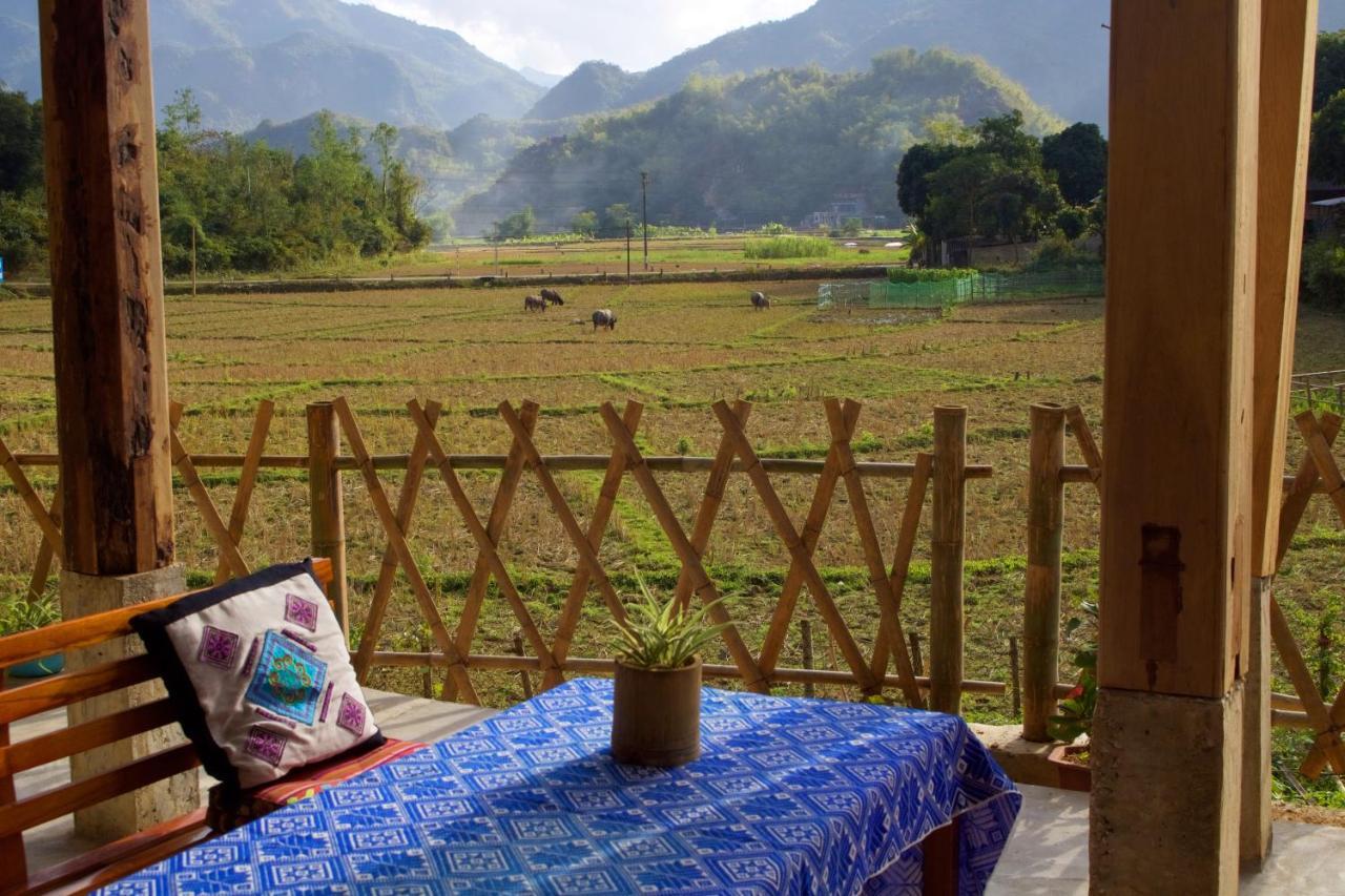 Meadow Mai Chau Homestay Exteriör bild